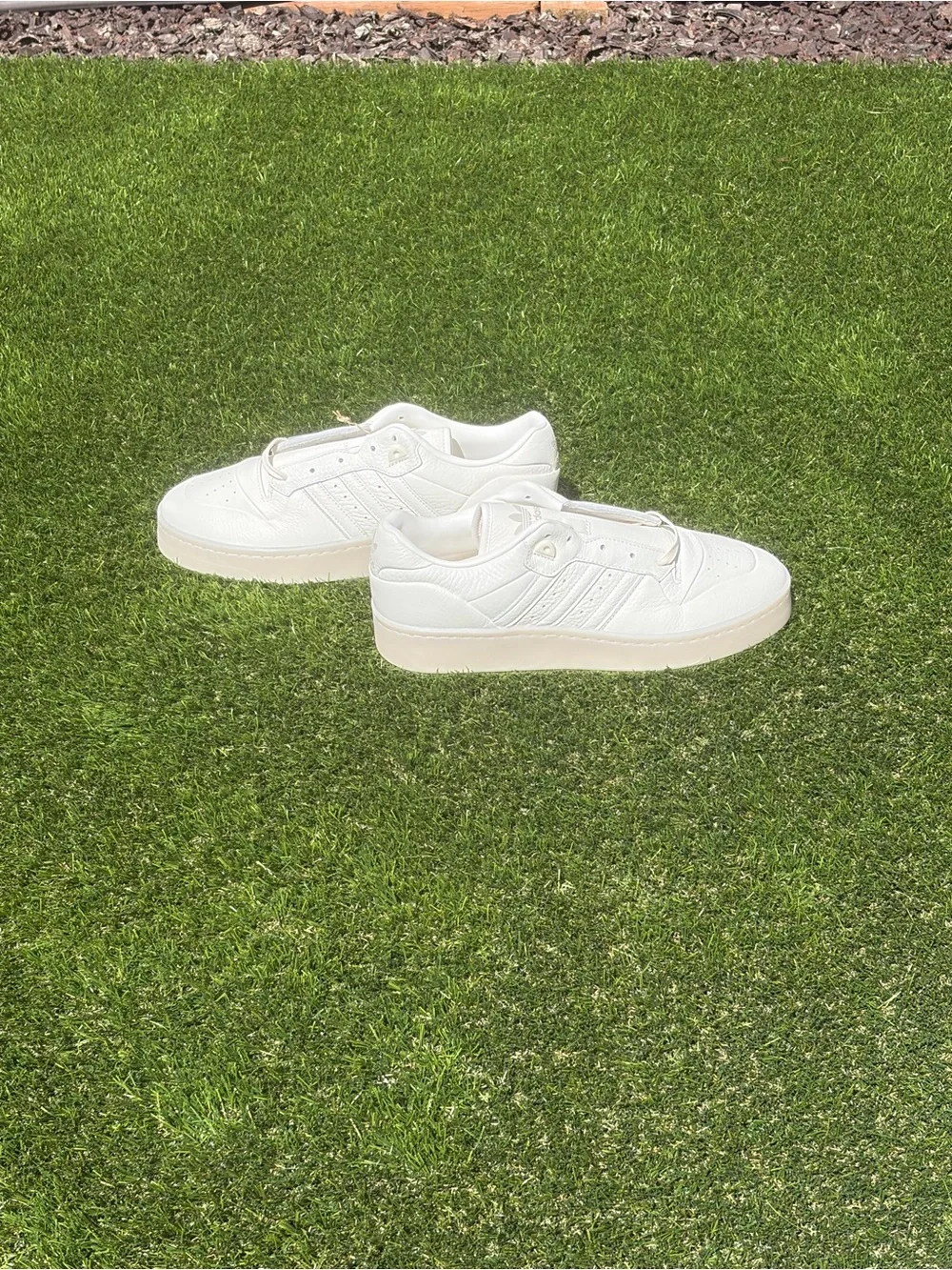 adidas Rivalry Lux Low Cloud White Ivory IF7184 Men's Size 11.5 New With Box